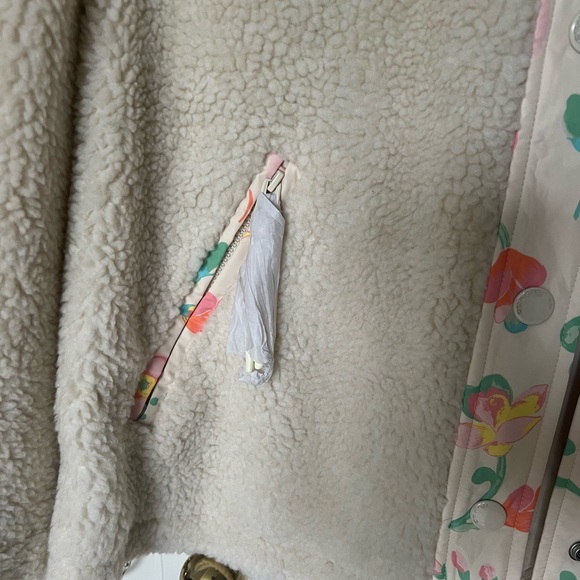 Coach sherpa women jacket size L new with tag - Picture 3 of 7